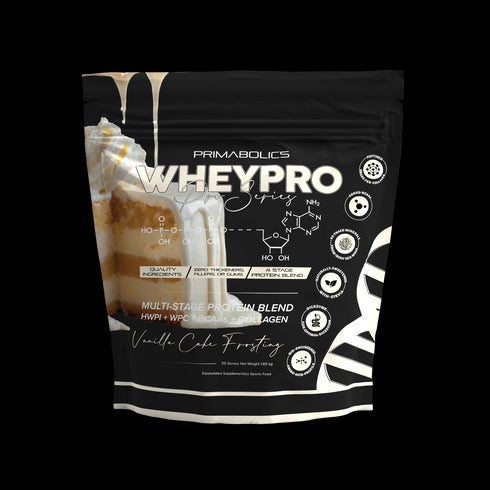 Whey Pro Vanilla Cake Frosting 1.65kg Bag-Primabolics-Matakana Pharmacy